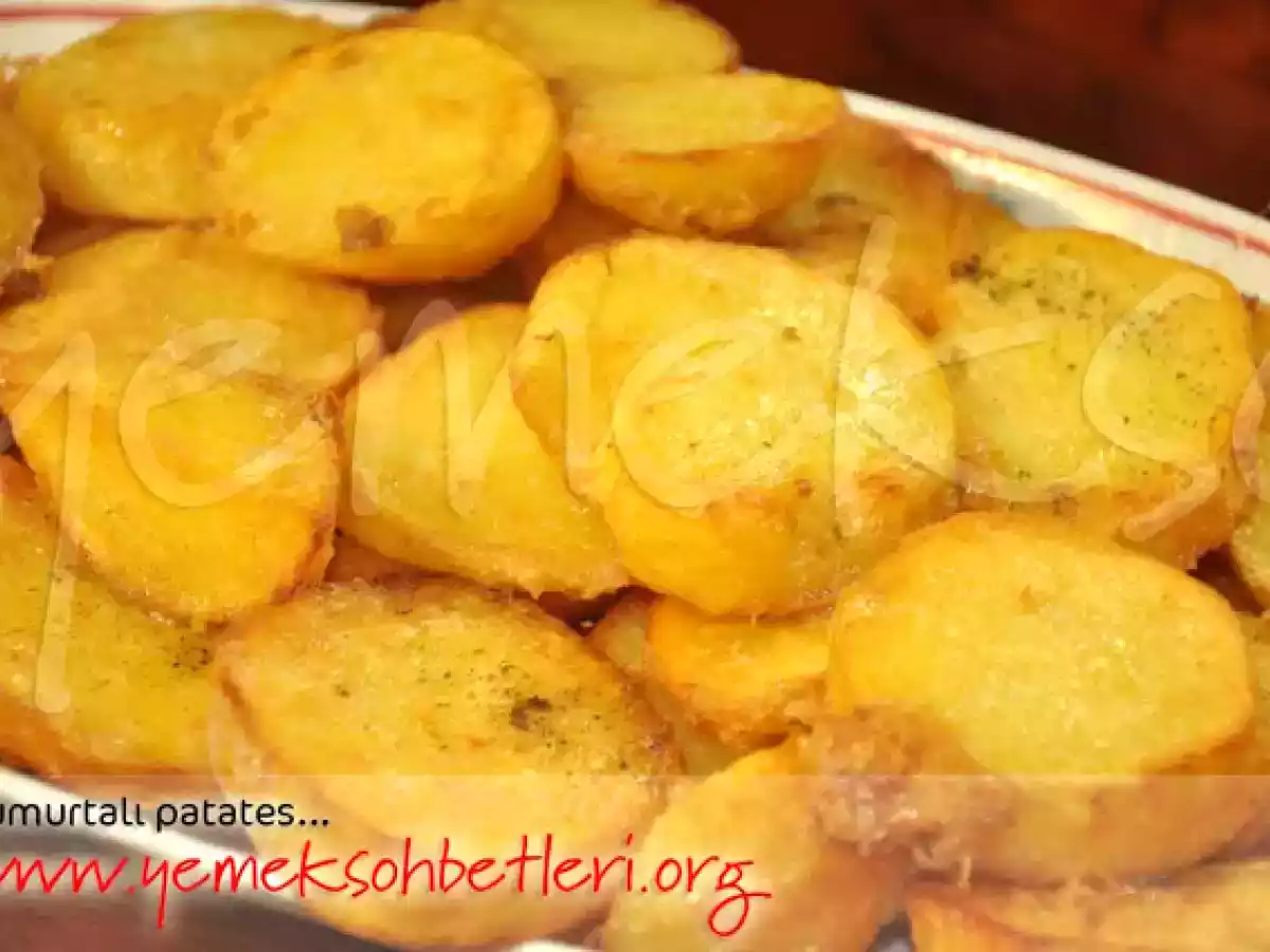 Yumurtali patates kızartması...
