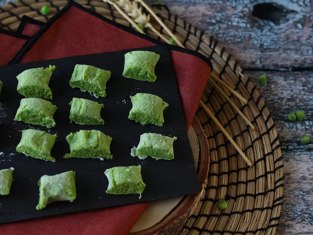 Yumurtasız bezelye gnocchi: çok kısa sürede hazır! - fotoğraf 2