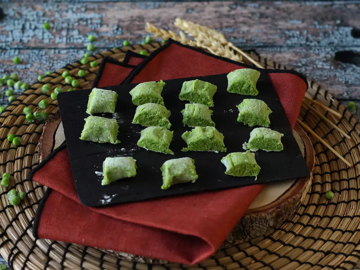 Yumurtasız bezelye gnocchi: çok kısa sürede hazır! - fotoğraf 4