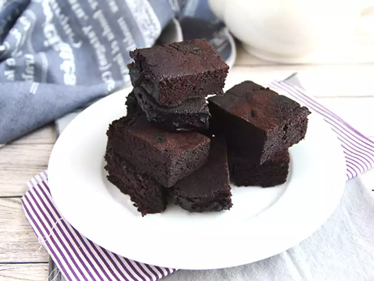 Yumurtasız, fırınsız, laktozsuz, çikolatalı kek - fotoğraf 5