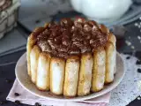 Yumurtasız, Lezzetli Tiramisu Usulü Charlotte, fotoğraf 1