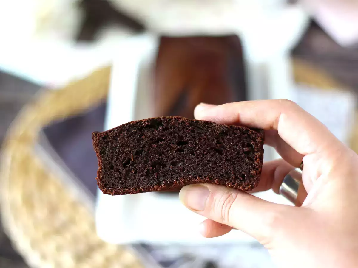 Yumurtasız ve yağsız çikolatalı kek! - fotoğraf 2