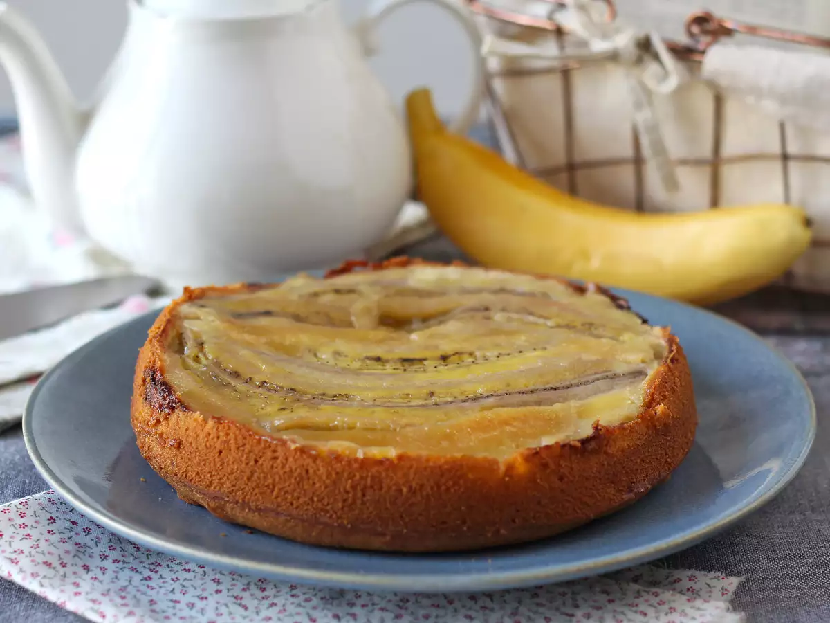 Yumuşacık Muzlu Ters Kek - fotoğraf 4