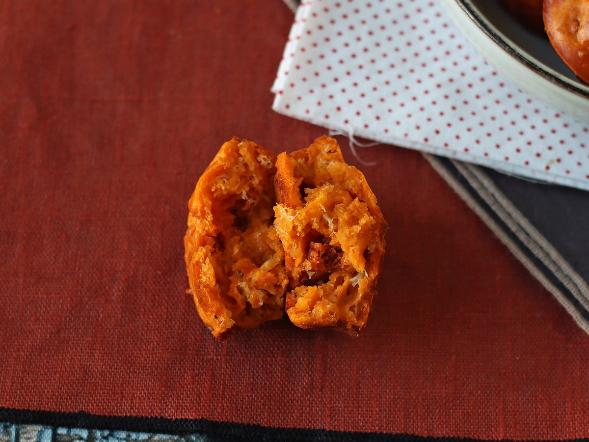 Yumuşak ve baharatlı chorizo muffin - fotoğraf 4