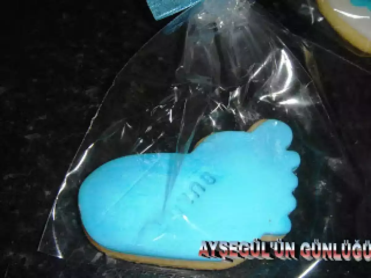 Zencefilli, Bulut bebek kurabiyeleri - fotoğraf 3