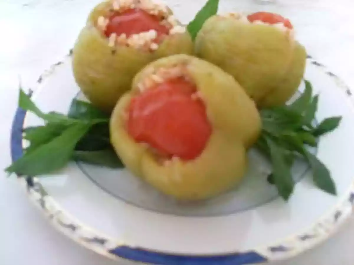 ZEYTİNYAĞLI BİBER DOLMASI
