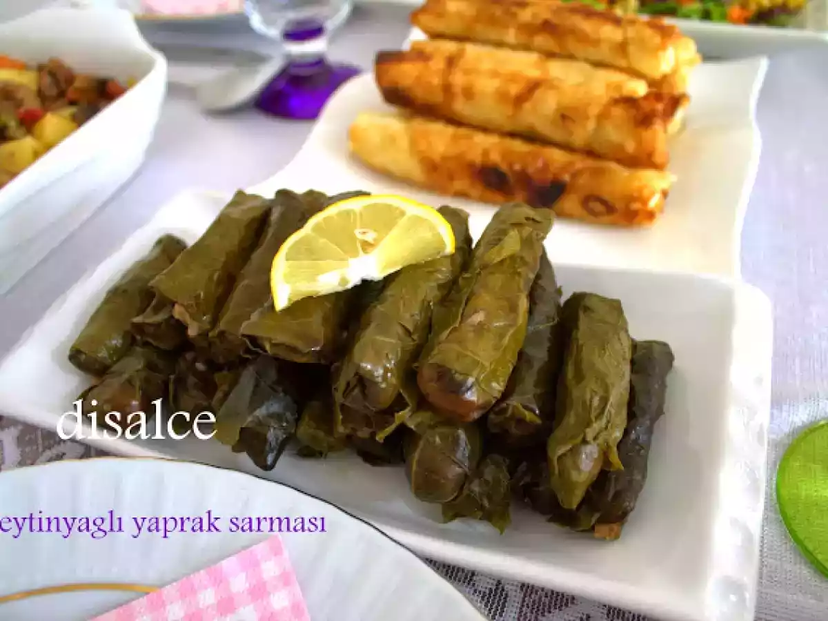 ZEYTİNYAĞLI YAPRAK SARMASI