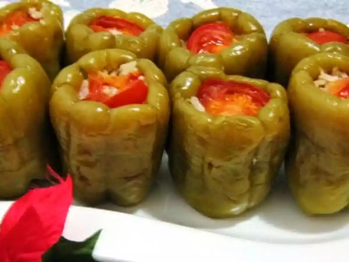 Zeytin yağlı biber dolması tarifi