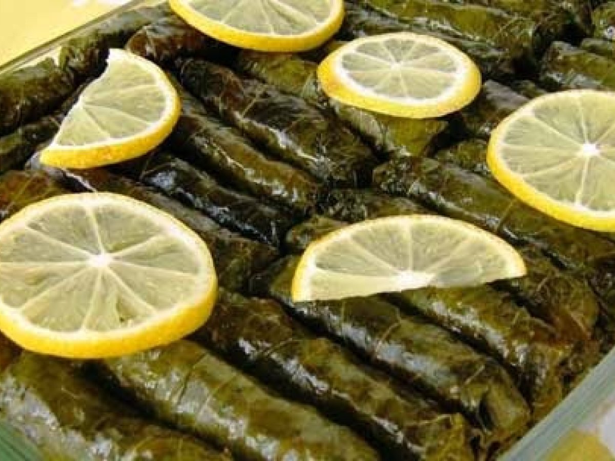 Zeytinyağlı dolma pişrmenin püf noktaları
