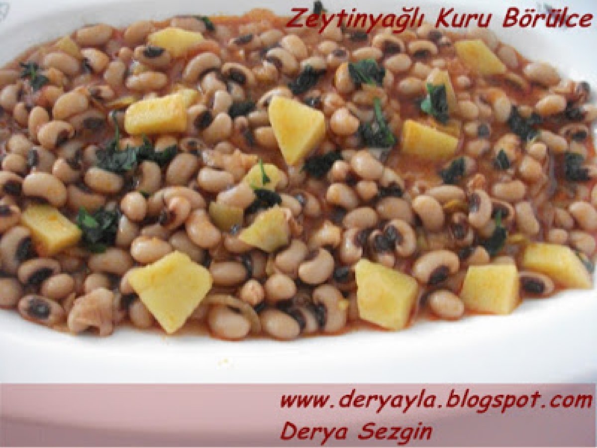 Zeytinyağlı Kuru Börülce
