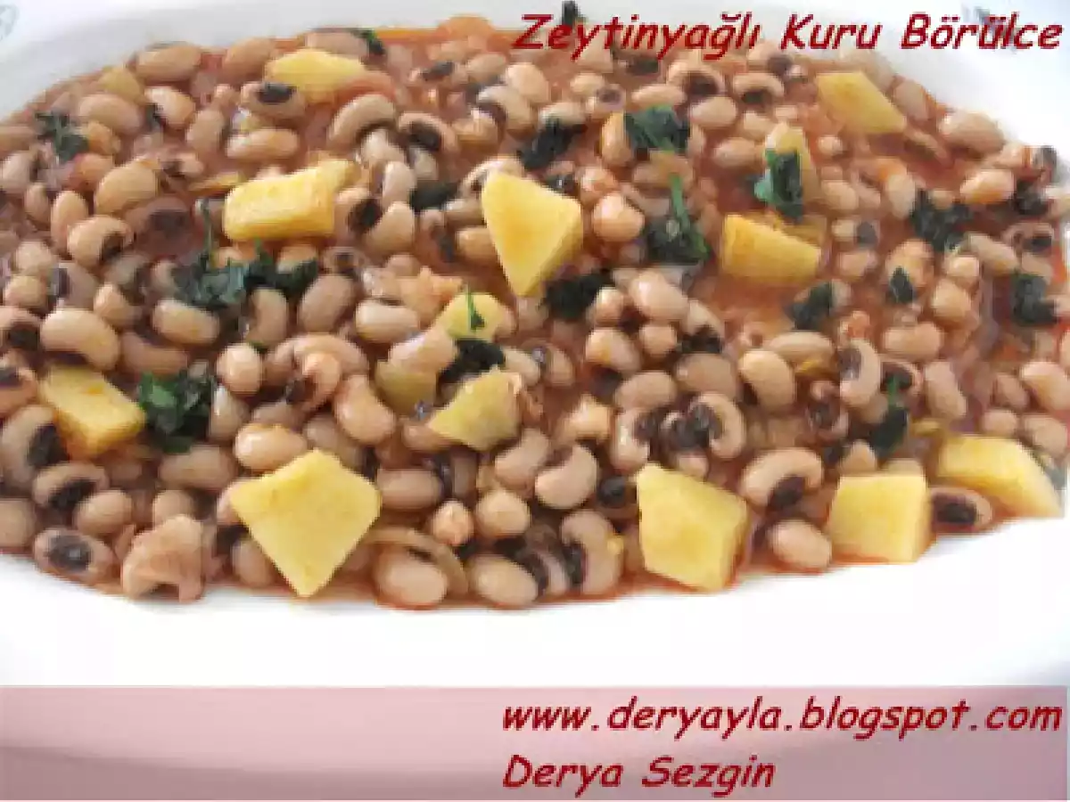 Zeytinyağlı Kuru Börülce