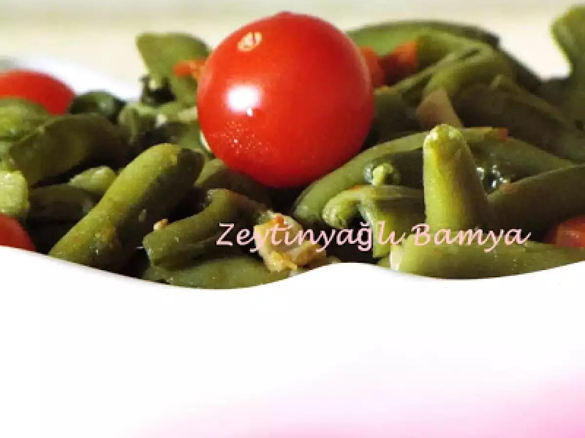Zeytinyağlı taze bakla