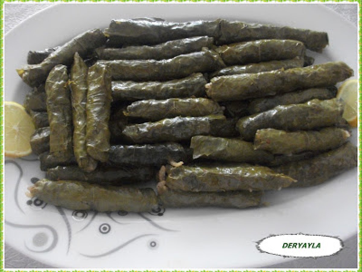 Zeytinyağlı Yaprak Sarma